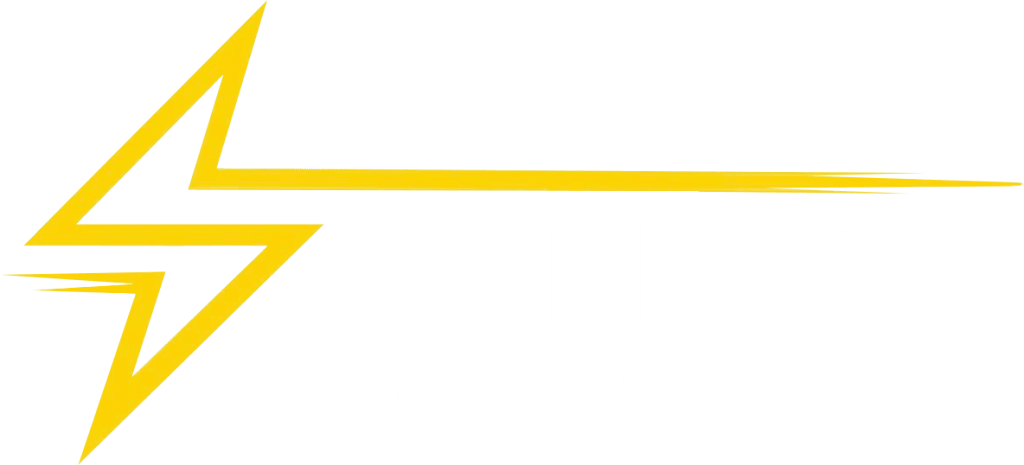 GF Electric Logo( White )